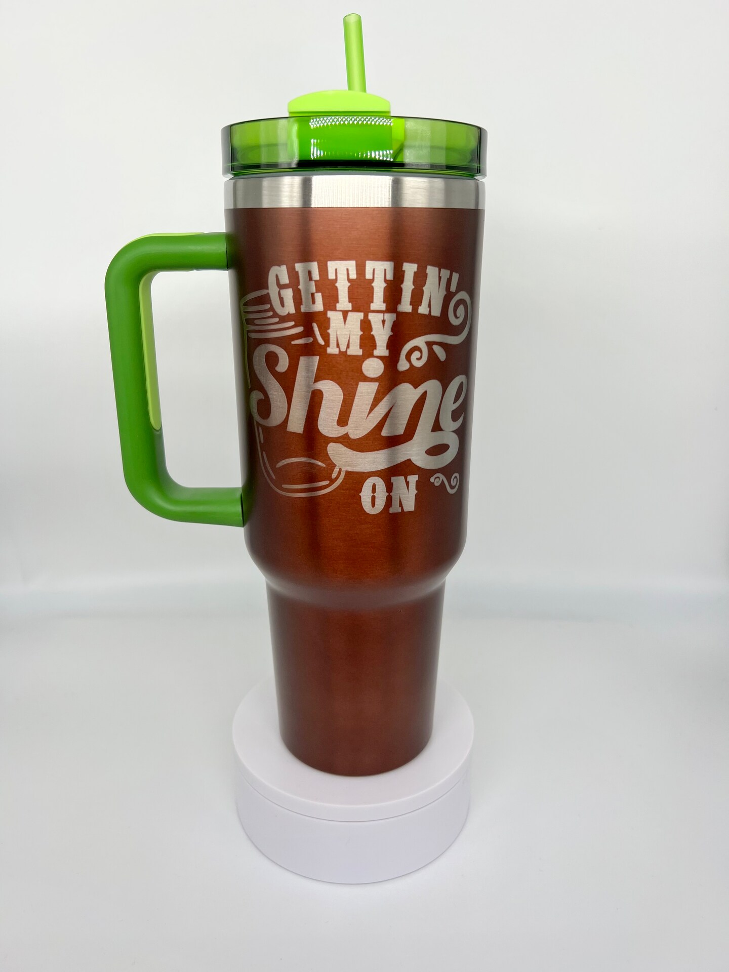 Straw Tumbler in Shine & Be Kind