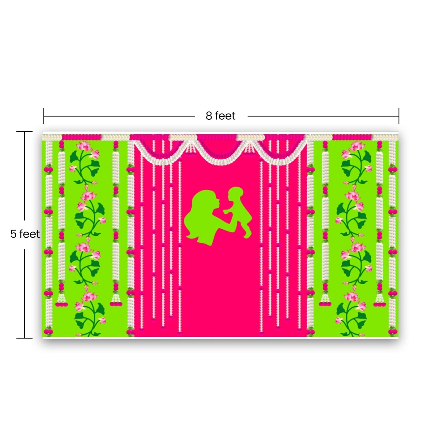 Valaikaappu Decor, Seemantham Banner, Seemantham Decor, Baby Shower Decor, Backdrop Baby Shower, Baby Shower Banner, Baby Shower Decor,