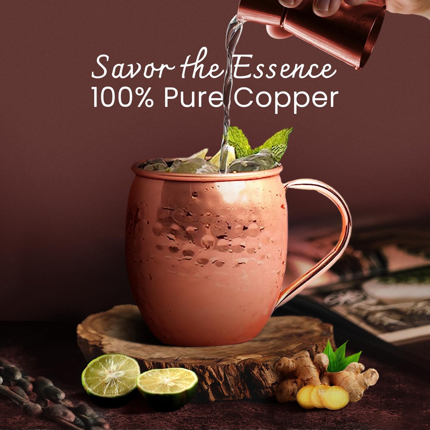 The Cocktail Box Co Moscow Mule Mugs