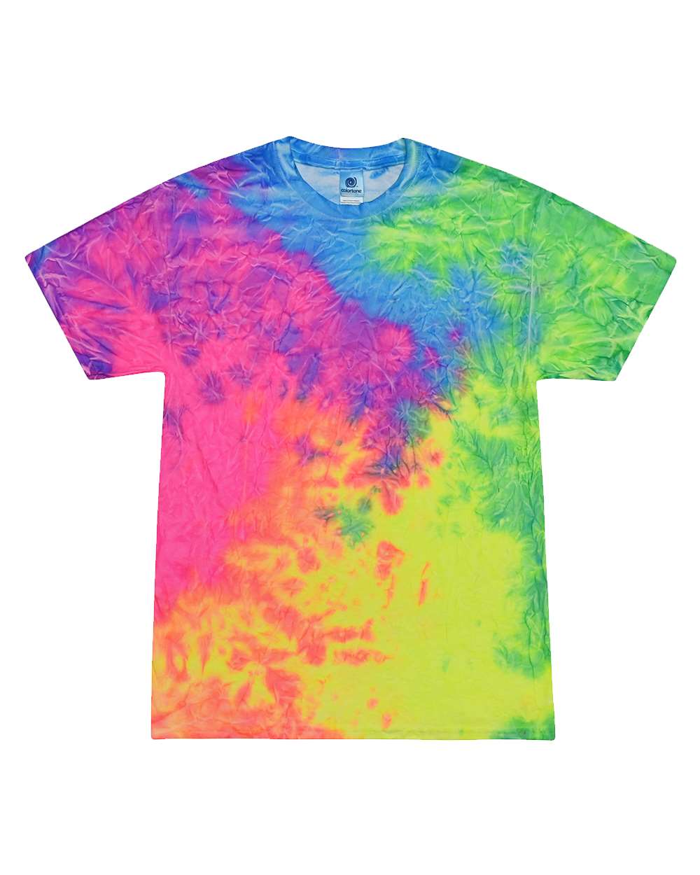 Colortone&#xAE; Multi-Color Tie-Dyed T-Shirt