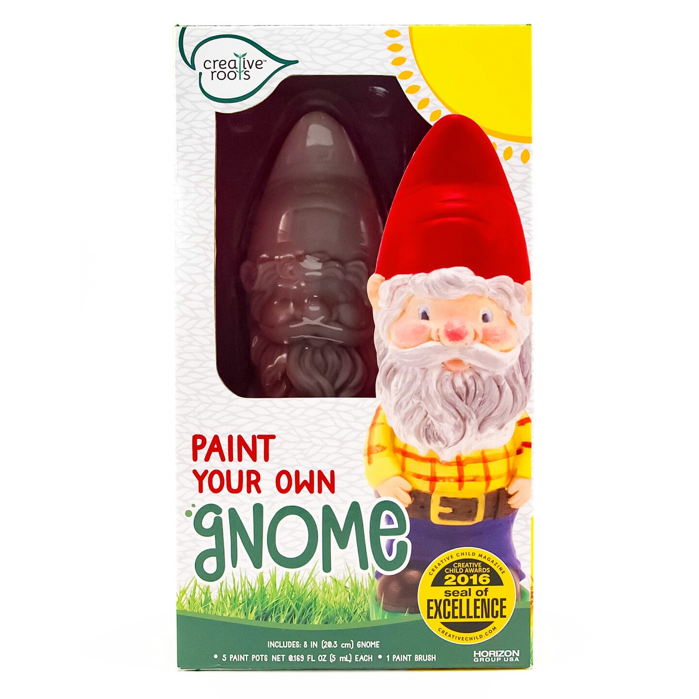 Creative Roots&#x2122; Paint your Own Gnome Figurine