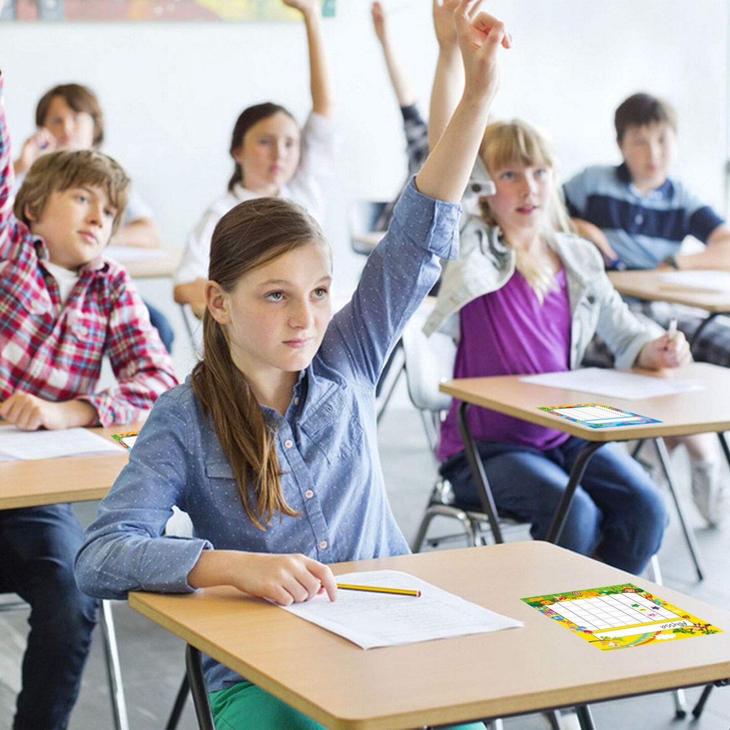 66 Pieces Incentive Chart with 2080 Reward Star Stickers for Kids Students Classroom Behavior, Animal & Marine Theme