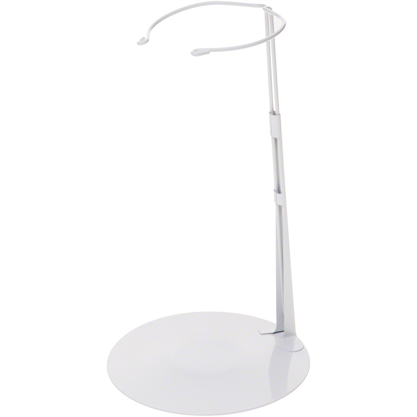 Kaiser 3701 White Adjustable Doll Stand, fits 20 to 30 inch Dolls, waist width adjusts from 4 to 4.75 inches