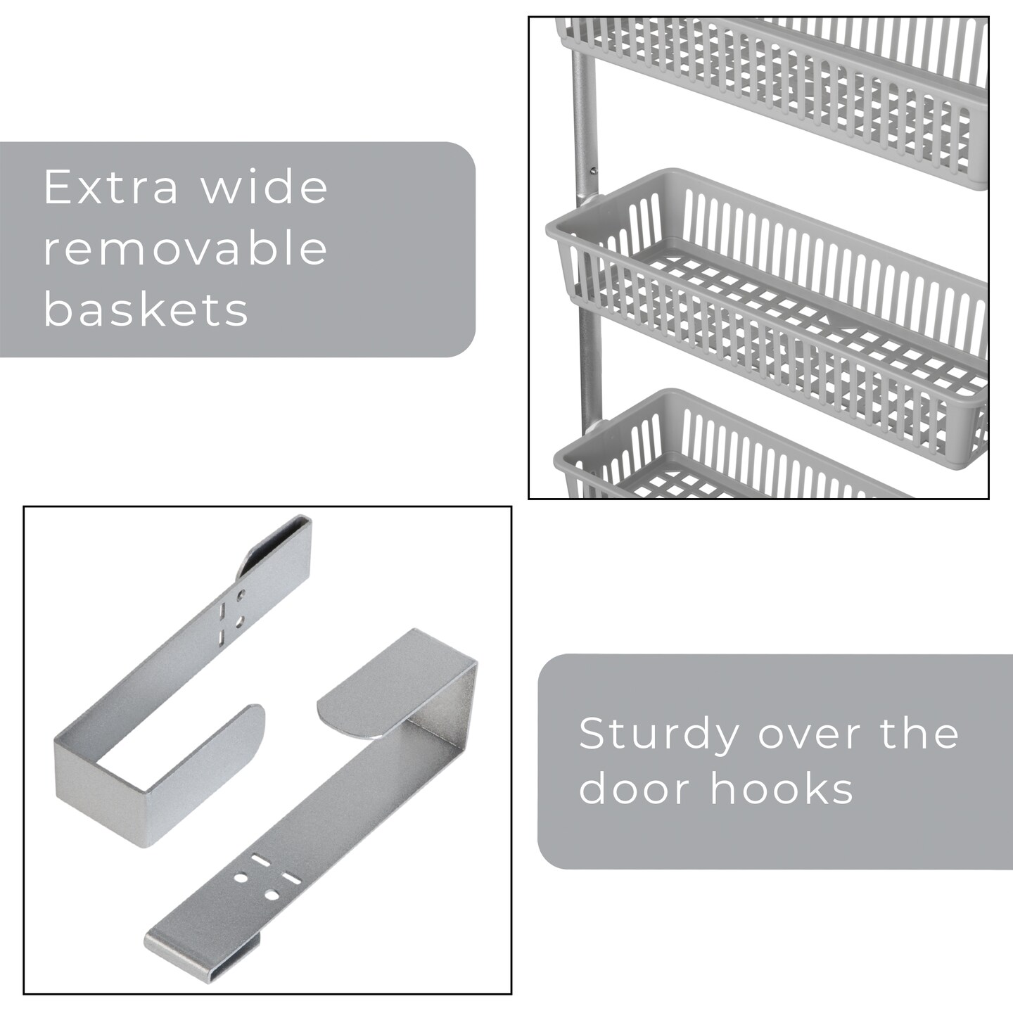 Extra wide over the door hooks hotsell