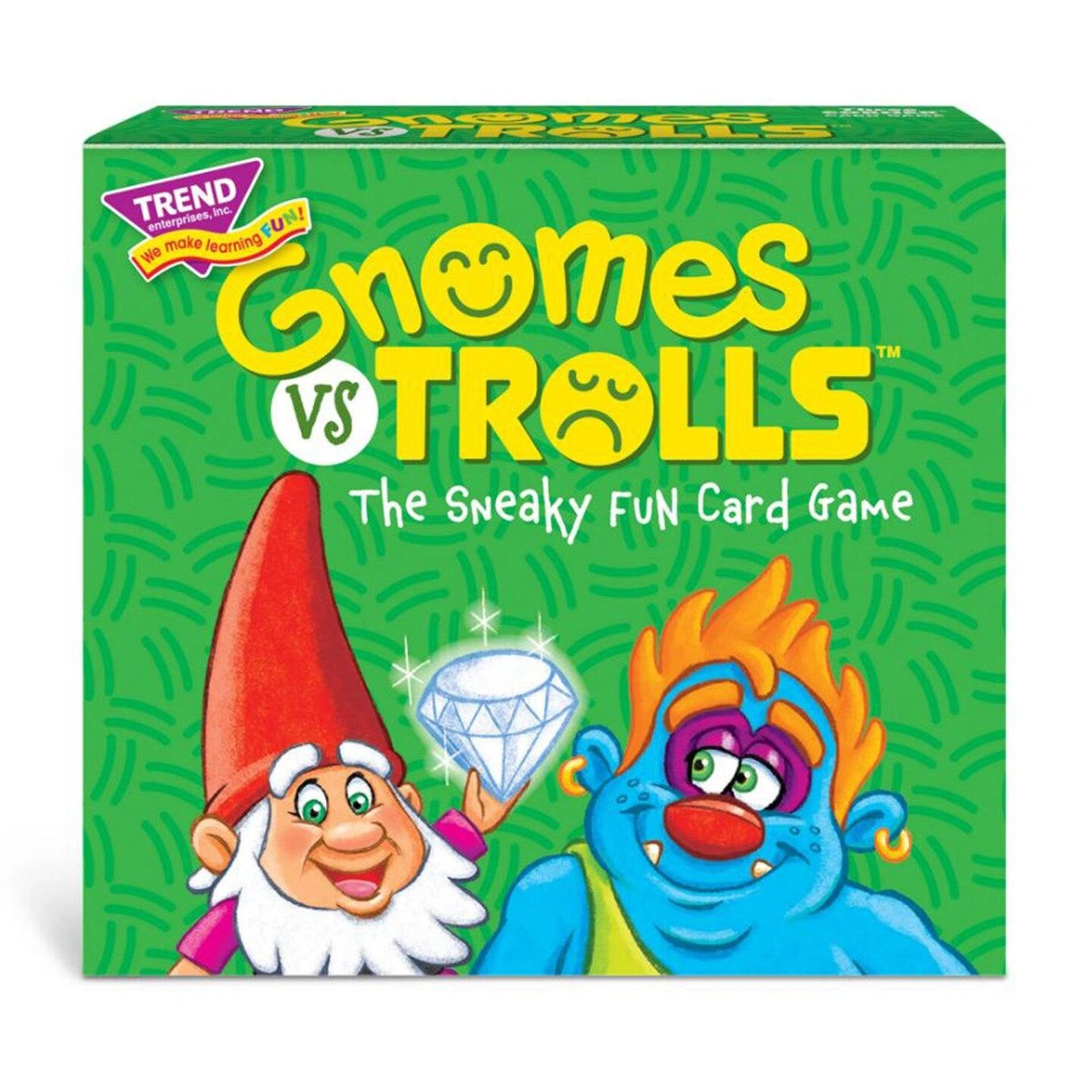 GNOMES vs TROLLS&#x2122; Three Corner&#x2122; Card Game, Pack of 3