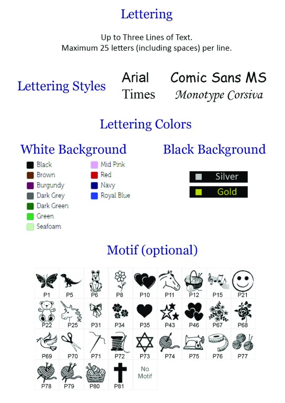 Personalized Satin Sewing Labels product 2