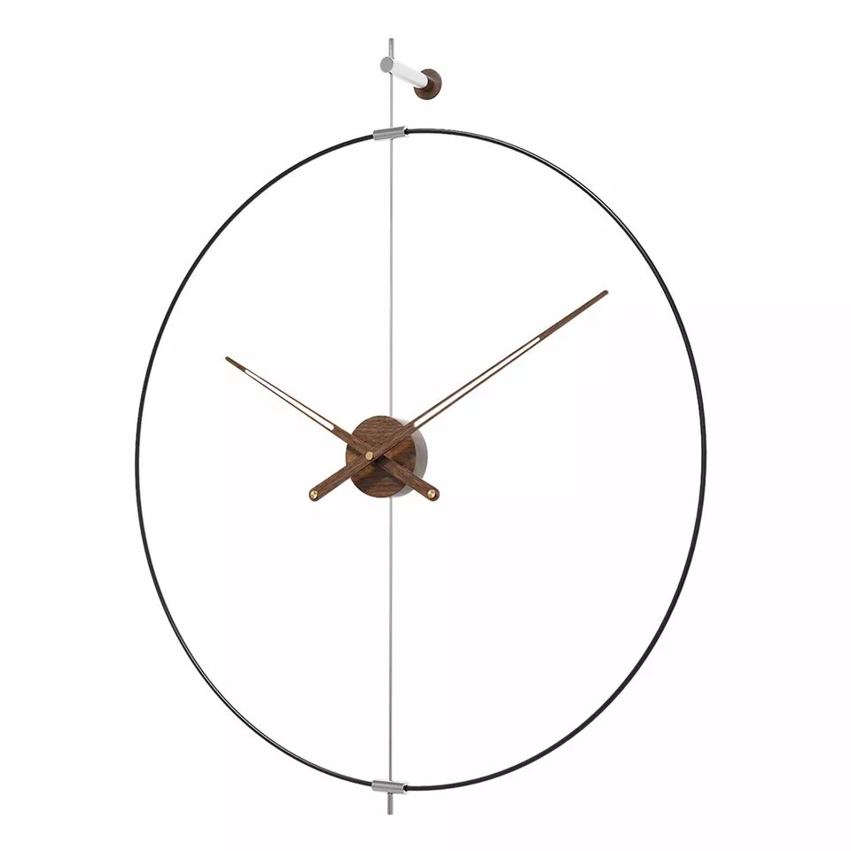 Kitcheniva Minimalist Metal Ring Large Wall Clock