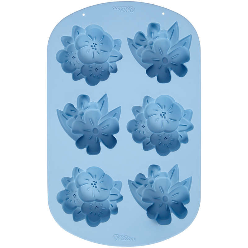 Silicone Soap Mold - Tropical Flowers