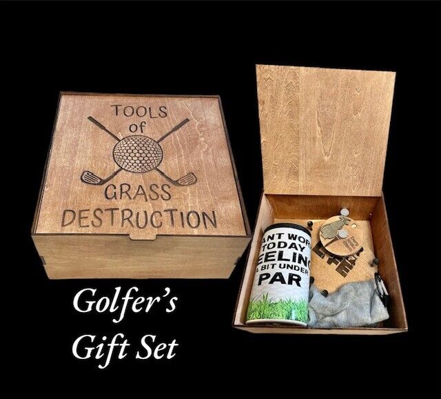 Golf Accessories Golfer's Gift Set Gift for Golfer Gift Boxes