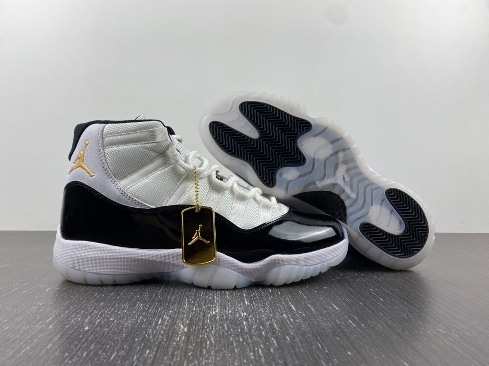 jordan 11 white gold