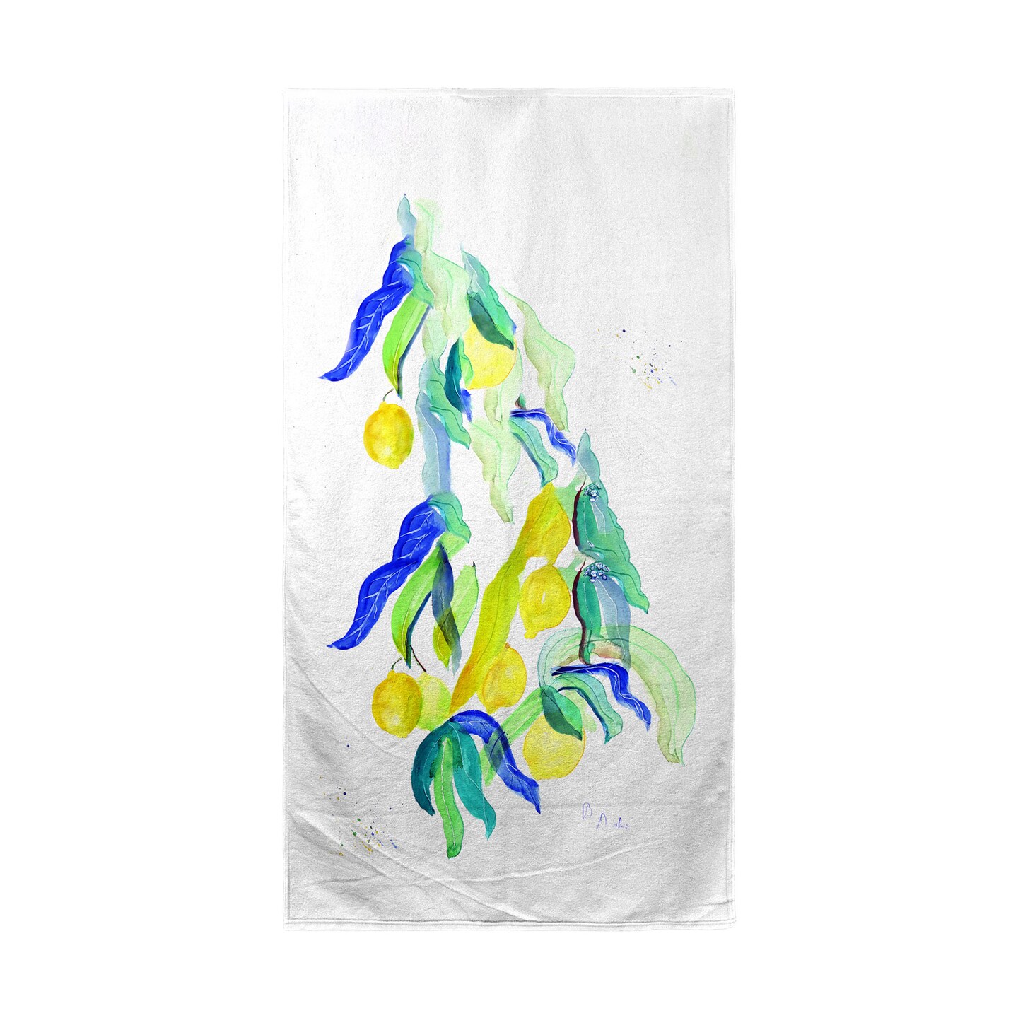 Betsy Drake Lemon Tree Beach Towel