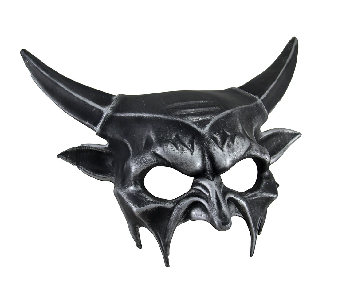 Metallic Half Face Demon Mask | Michaels