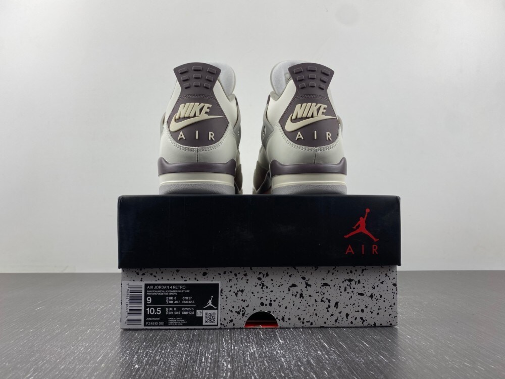 A Ma Maniere x Air Jordan 4 Phantom, Metallic Pewter - Sneakers for Men and Women - image10