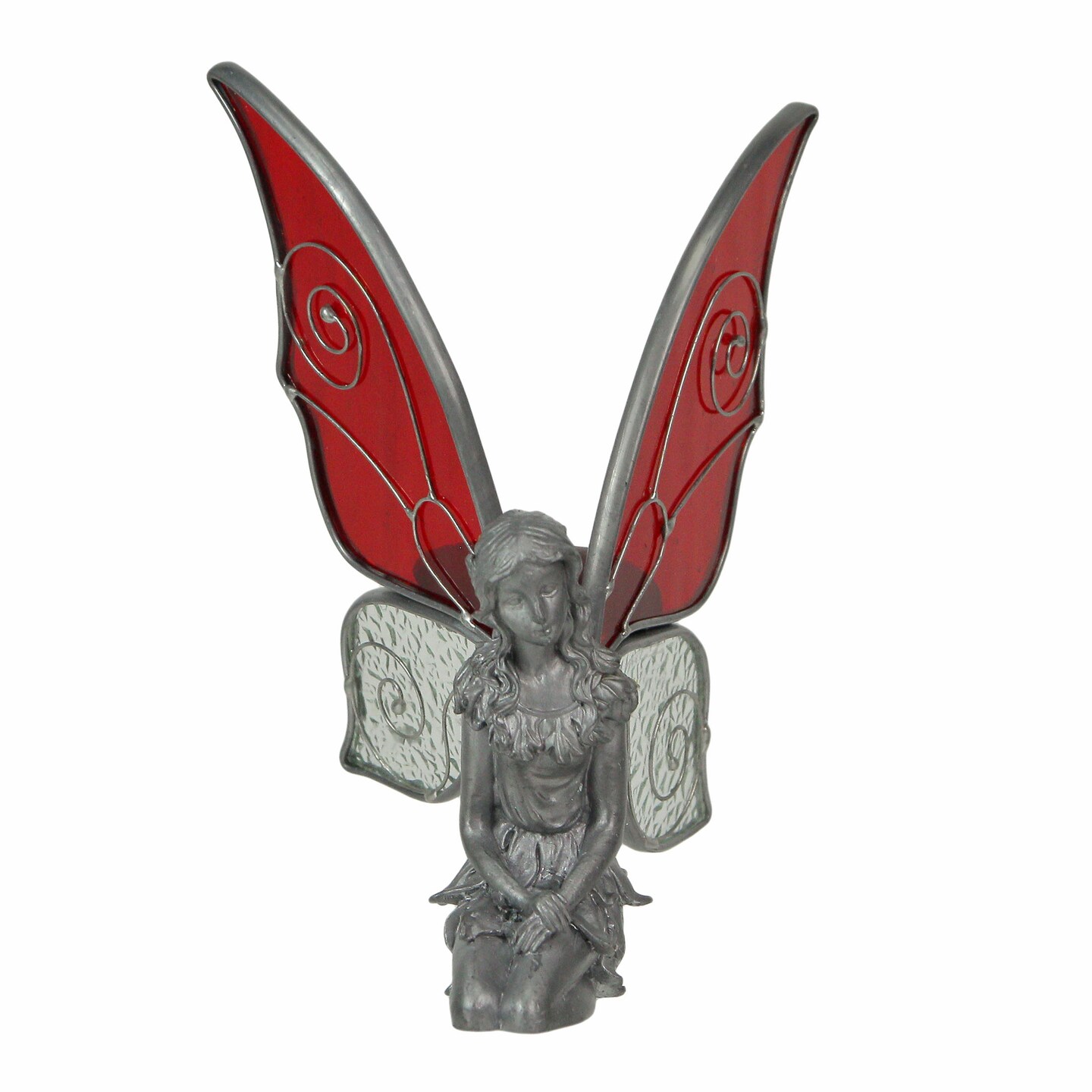 Kneeling Fairies Pewter Figurines