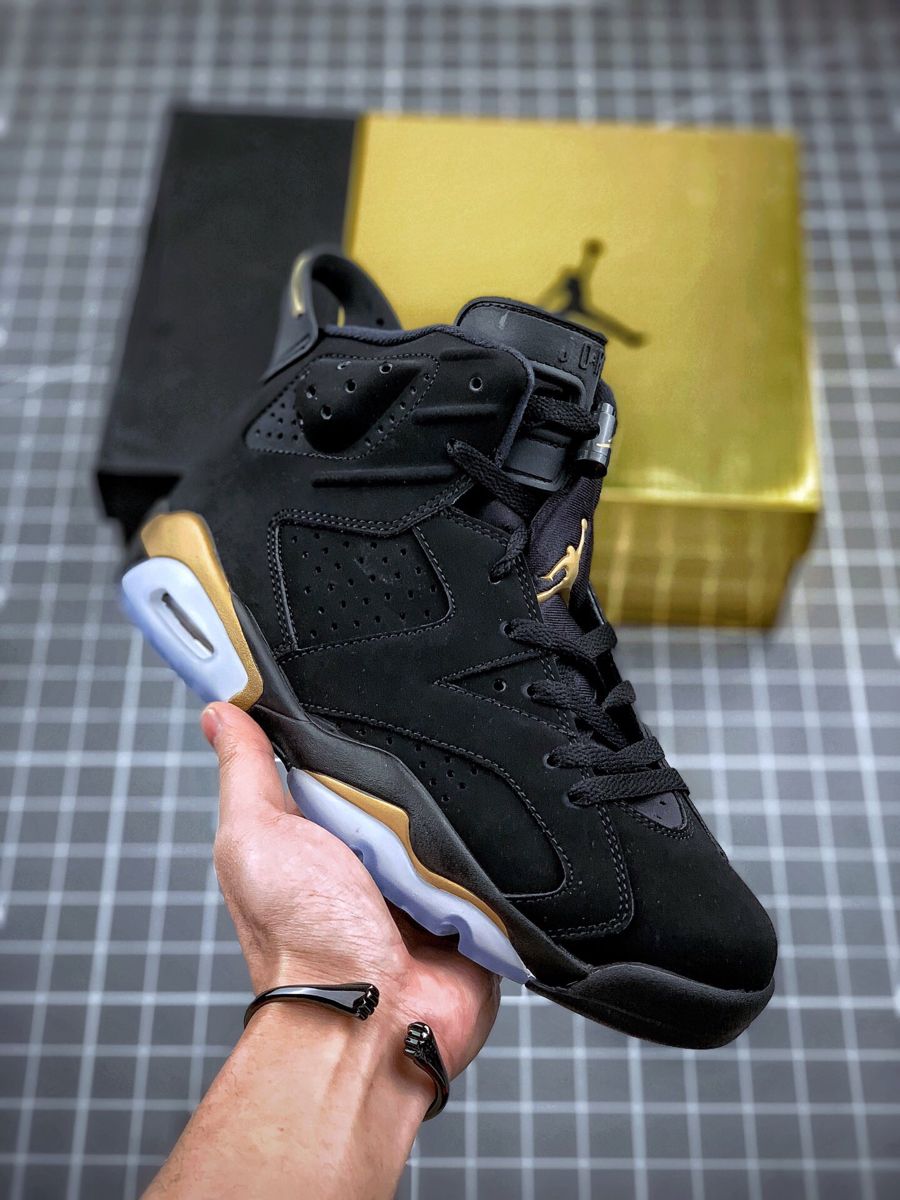 Air Jordan 6 DMP Black Metallic Gold - Unisex Shoes, Sneakers for Men and  Women | MakerPlace by Michaels