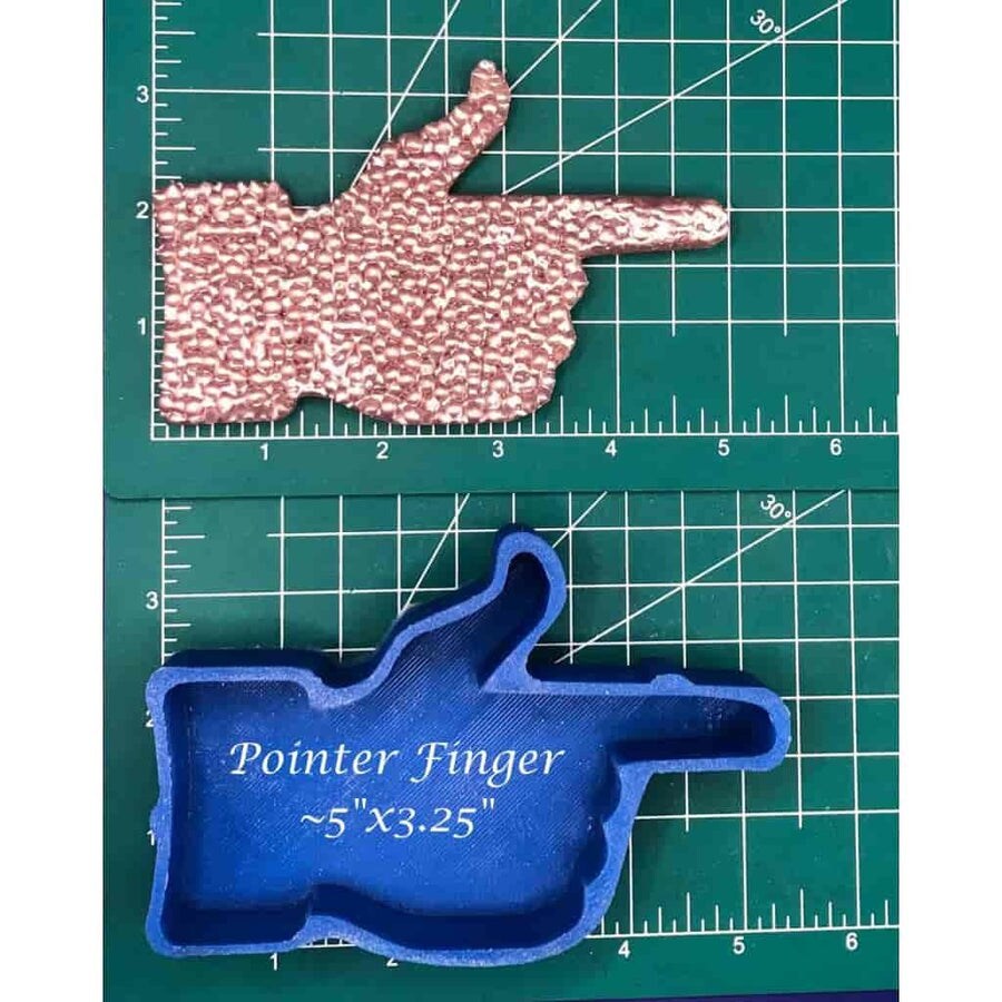 Pointer Finger Silicone Freshie Mold