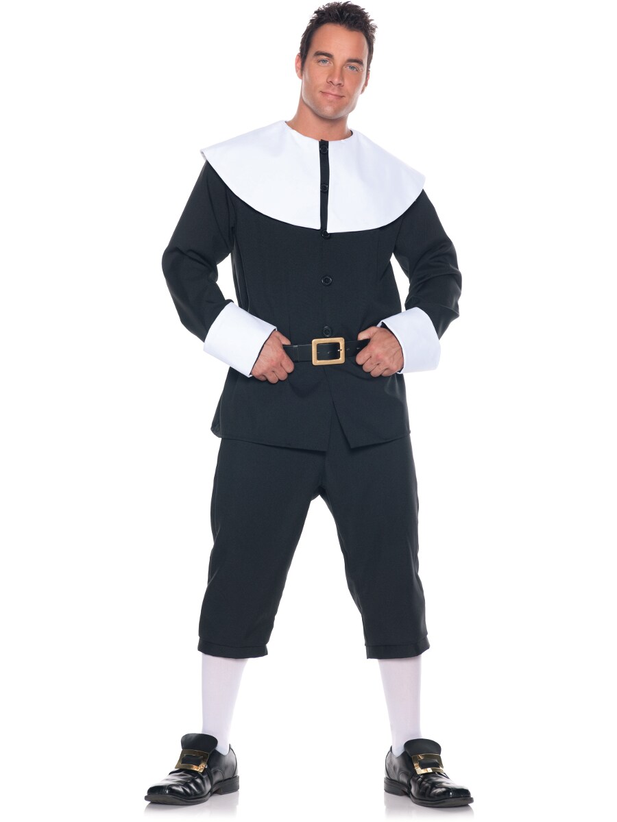 Men&#x27;s English Puritan Settler Pilgrim Costume
