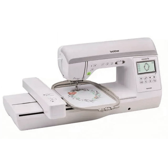 Brother NQ3550W 6&#x22; x 10&#x22; Wifi &#x26; USB Embroidery Machine with Bonus Hoop + Disney Thread Set + Bes Blue Software and more