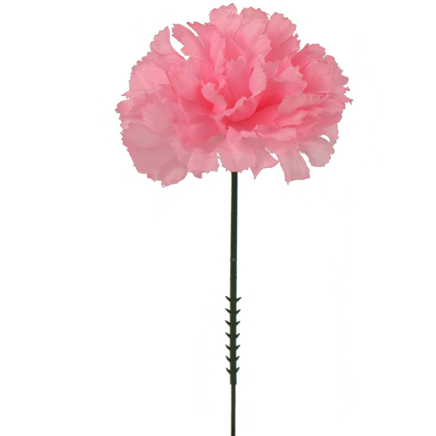 100-Pack: Gender Reveal Silk Carnation Picks, 5&#x22; Stems, 3.5&#x22; Wide, Artificial Flowers, Floral Picks by Floral Home&#xAE;