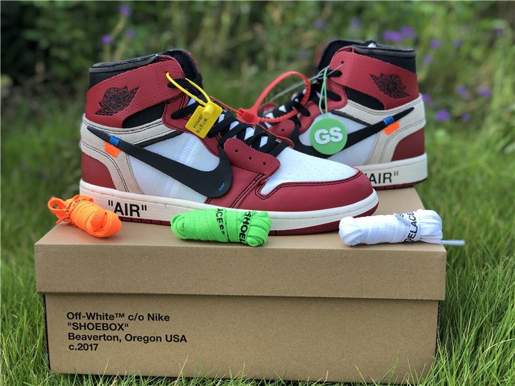 Off white air jordan 1 chicago hotsell