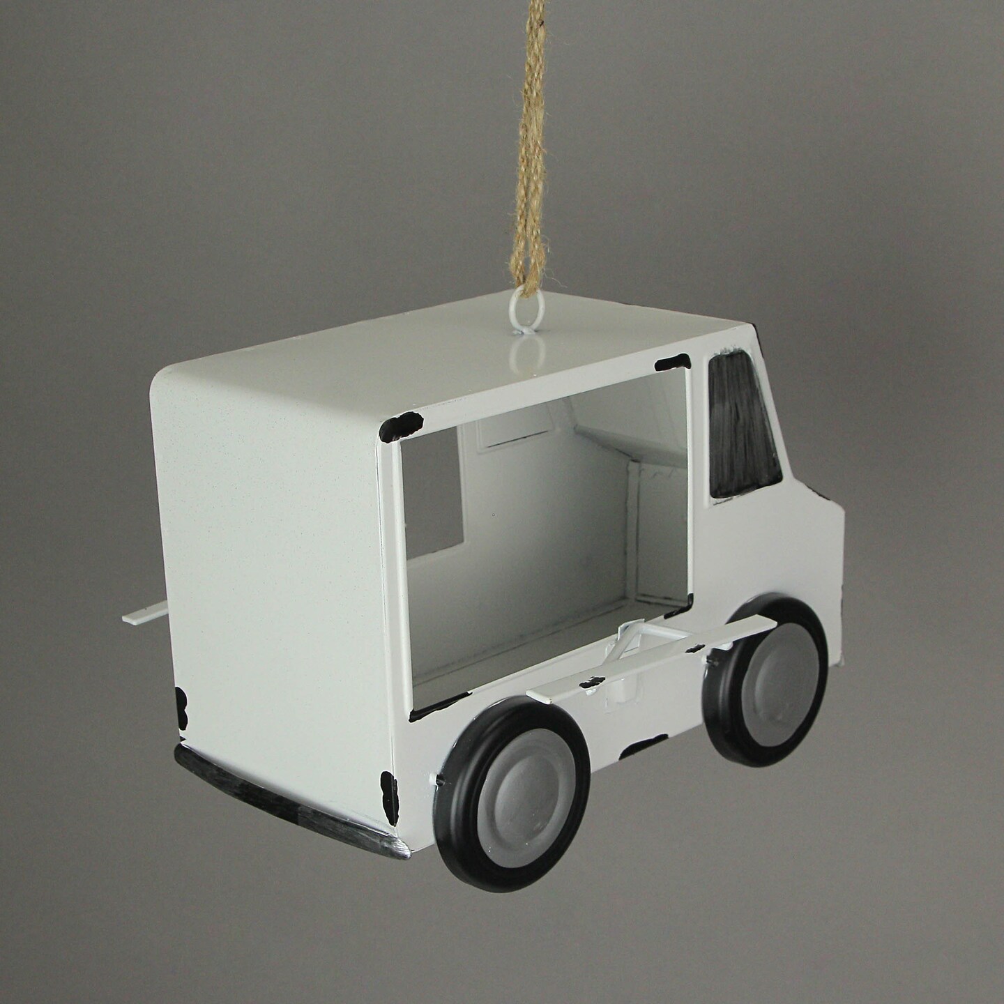 Metal Truck Decorative Hanging Bird Feeder Home Garden Decor Patio Art