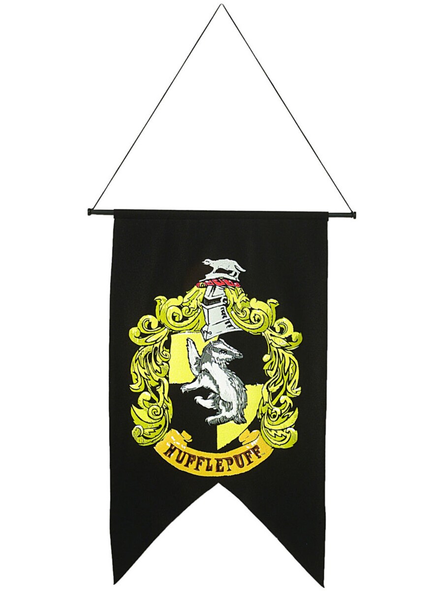 Discontinued Harry Potter Rare Hufflepuff Banner Flag