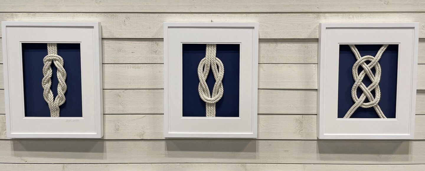 ACKnots Nautical Knot Wall Decor. Simple, Elegant Art for All types