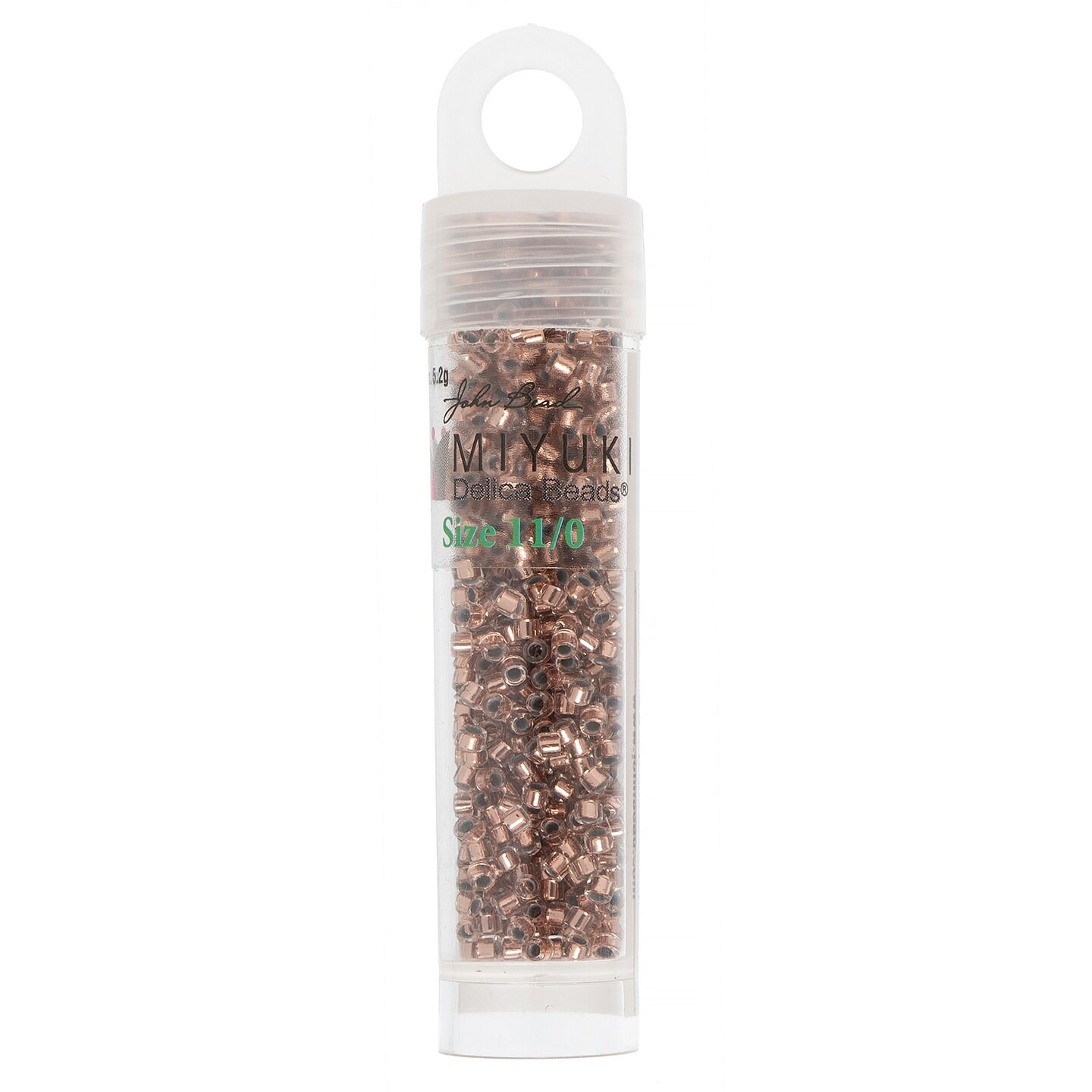 Miyuki Delica 5.2g Fancy Lined Glass Beads, 11/0