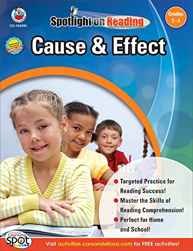 Carson Dellosa Cause &#x26; Effect, Grades 3 - 4 Resource Book