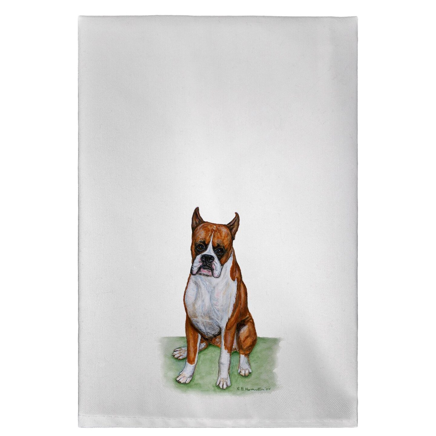 Betsy Drake Boxer Guest Towel