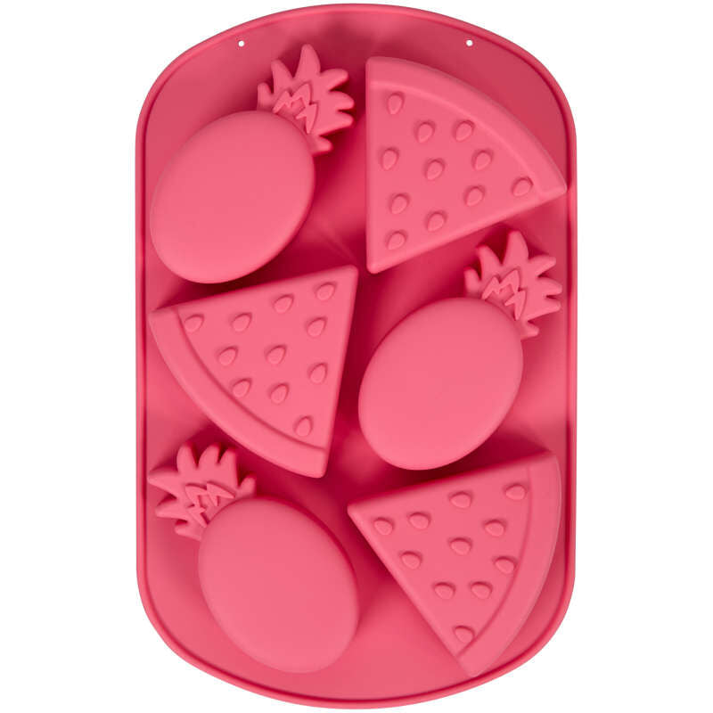 Silicone Soap Mold - Pineapple &#x26; Watermelon