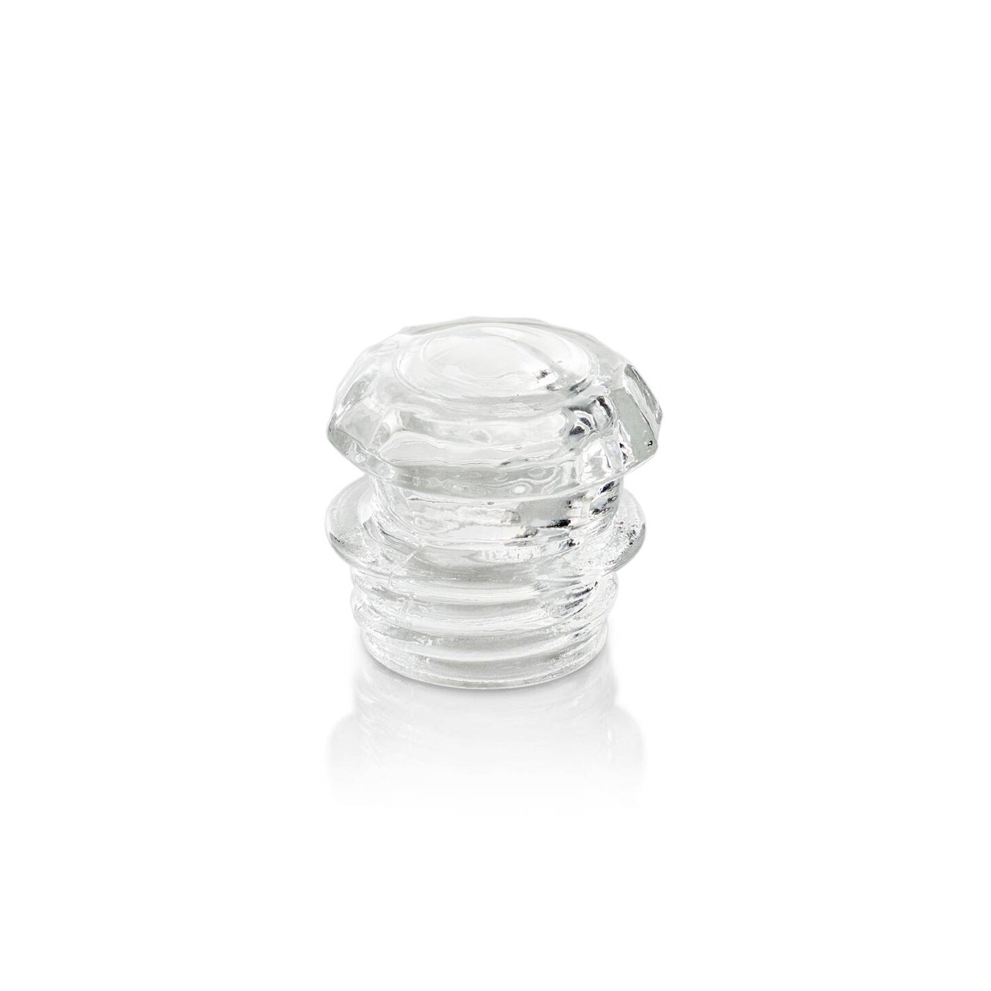 Petromax Glass Knob for Perkomax LE14/LE28, Stainless Steel Petromax Percolator Lid Knob Clear View Replacement Part