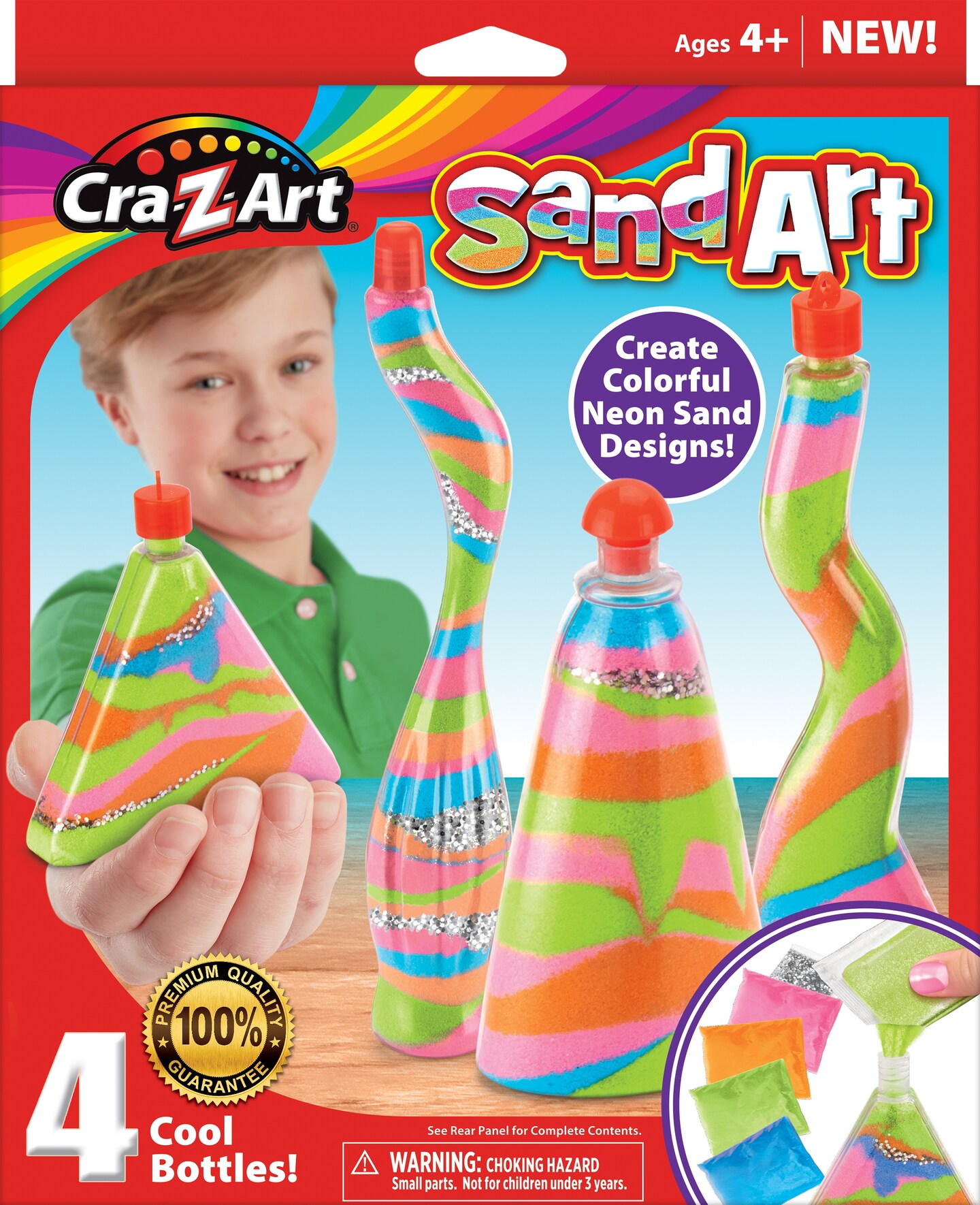 Cra-Z-Art Sand Art Kit-Makes 4