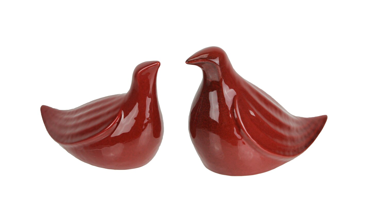 Benzara Classy Pair Of Two Lovely Ceramic Birds