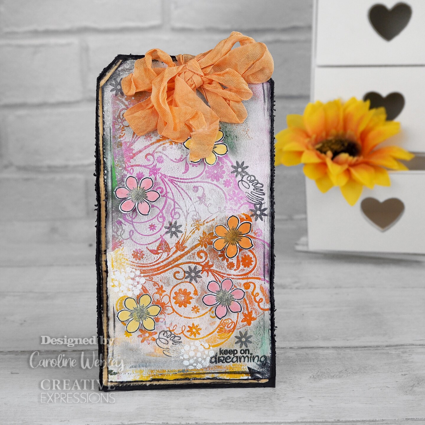 Creative Expressions Designer Boutique Clear Stamp 6&#x22;X4&#x22;-Grow Your Own Way