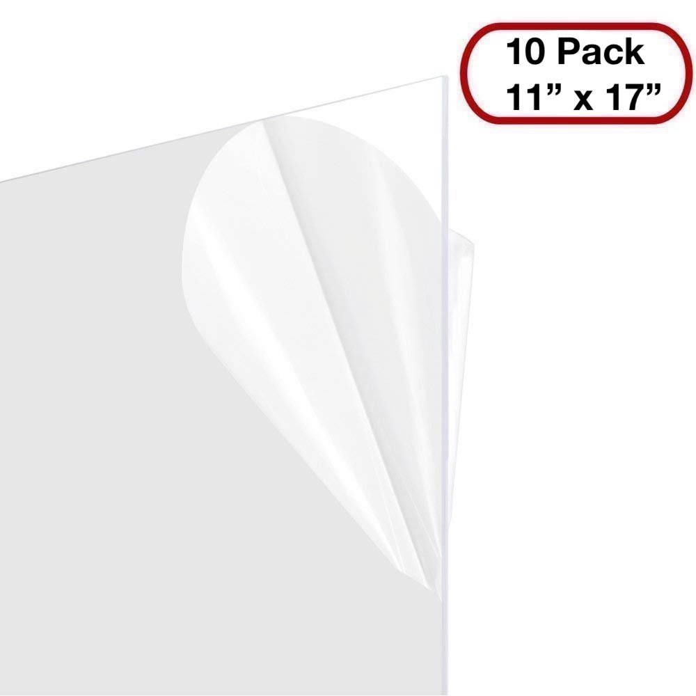 Clear Plexiglass Styrene Sheets (10-pack) | Michaels