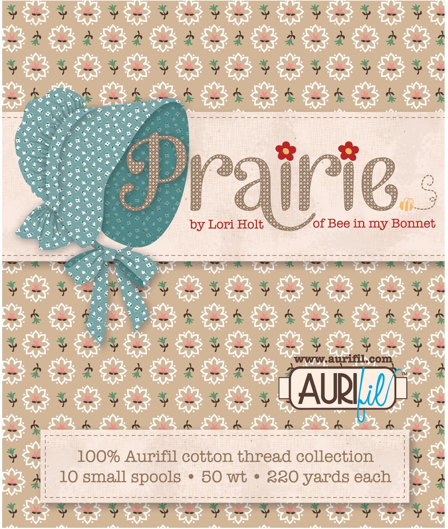 Aurifil Designer Thread Collection-Prairie By Lori Holt