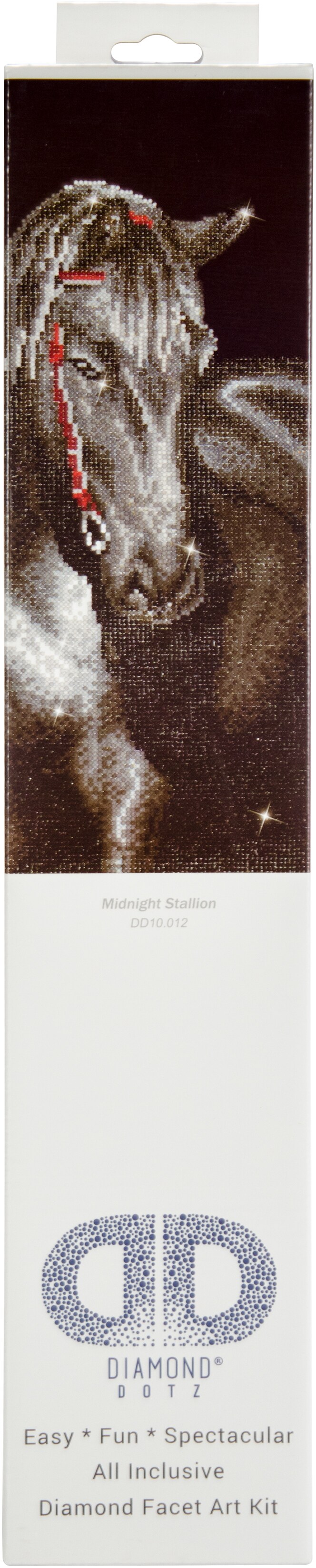 Diamond Dotz Diamond Art Kit 19.5X24-Midnight Stallion