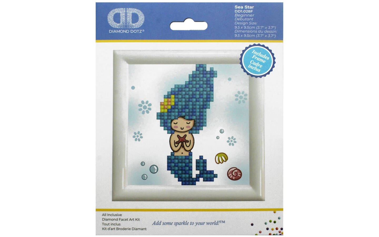 Diamond Dotz Kit Beginner W/Frame Sea Star Michaels