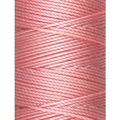 C-LON Bead Cord, Pink Lemonade - 0.5mm, 92 Yard Spool