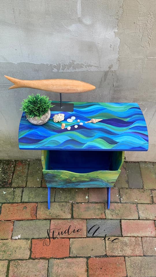 Meet Me At The Sea  Decoupage &#x26; Mixed Media Art Paper  (large)