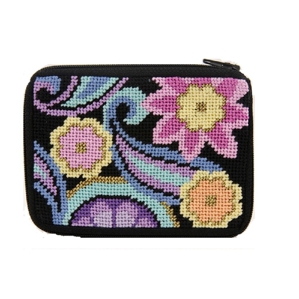 Coin Purse - Paisley - Needlepoint Kit