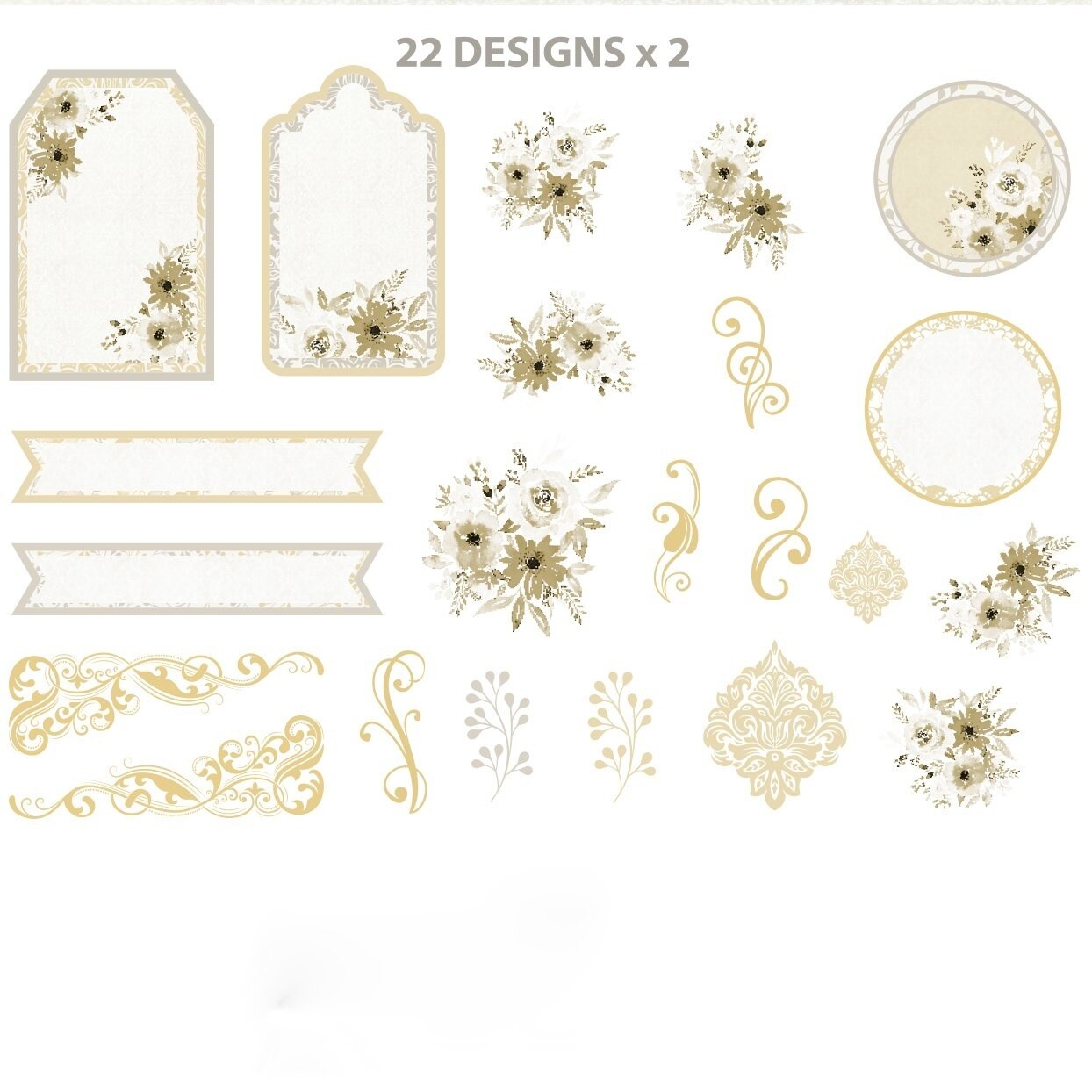 Pack of 3 - Little Birdie Ephemera Embellishment 44/Pkg-Amor Mio