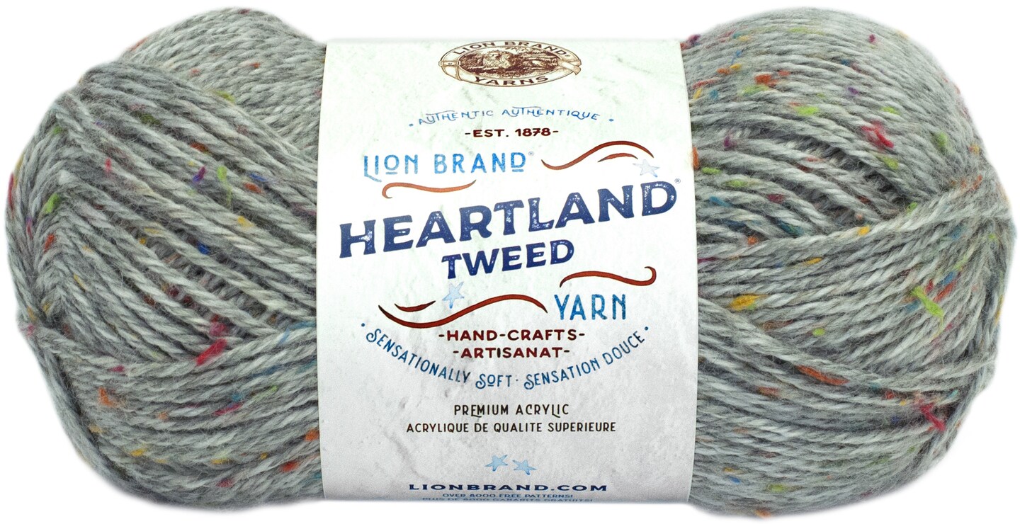 (3 Pack) Lion Brand Heartland Yarn Mount Rainier Tweed Michaels