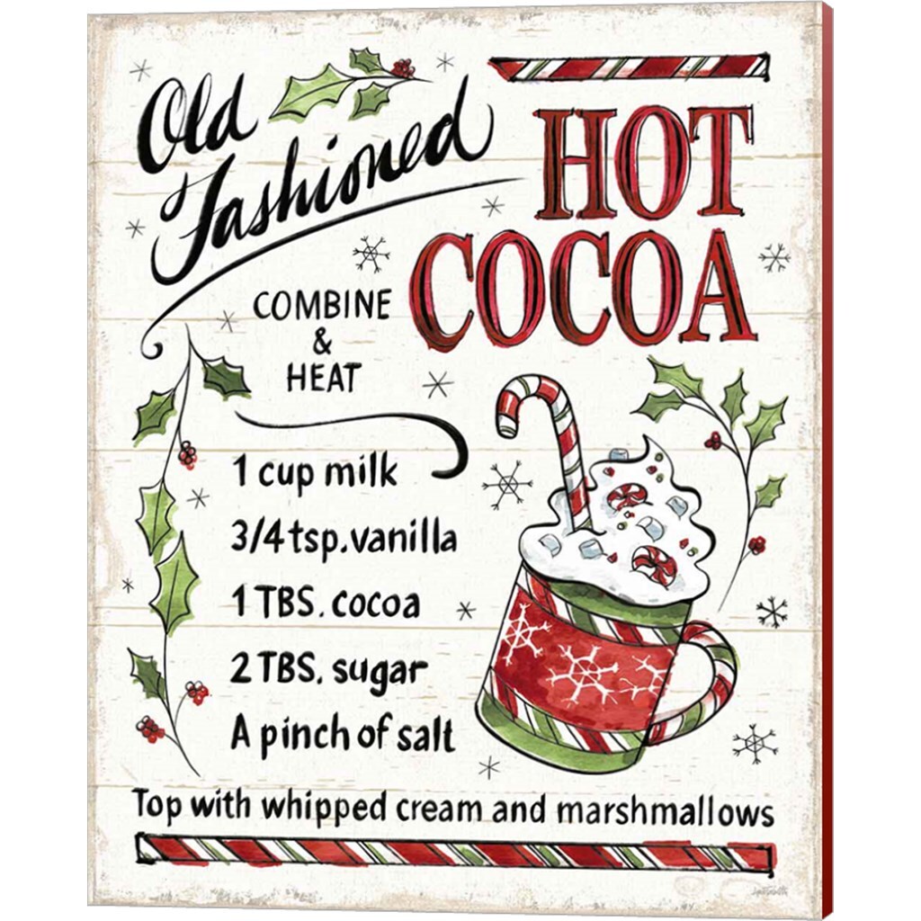 Christmas Treats by Anne Tavoletti 12&#x22; x 15&#x22; Canvas Wall Art (Set of 2)
