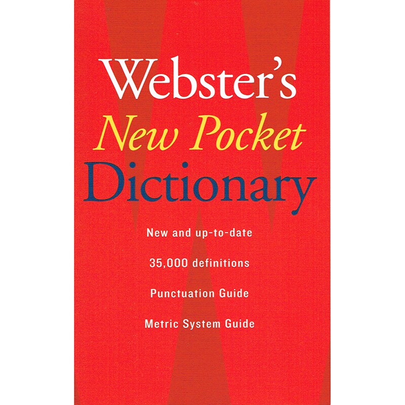 Webster&#x27;s New Pocket Dictionary