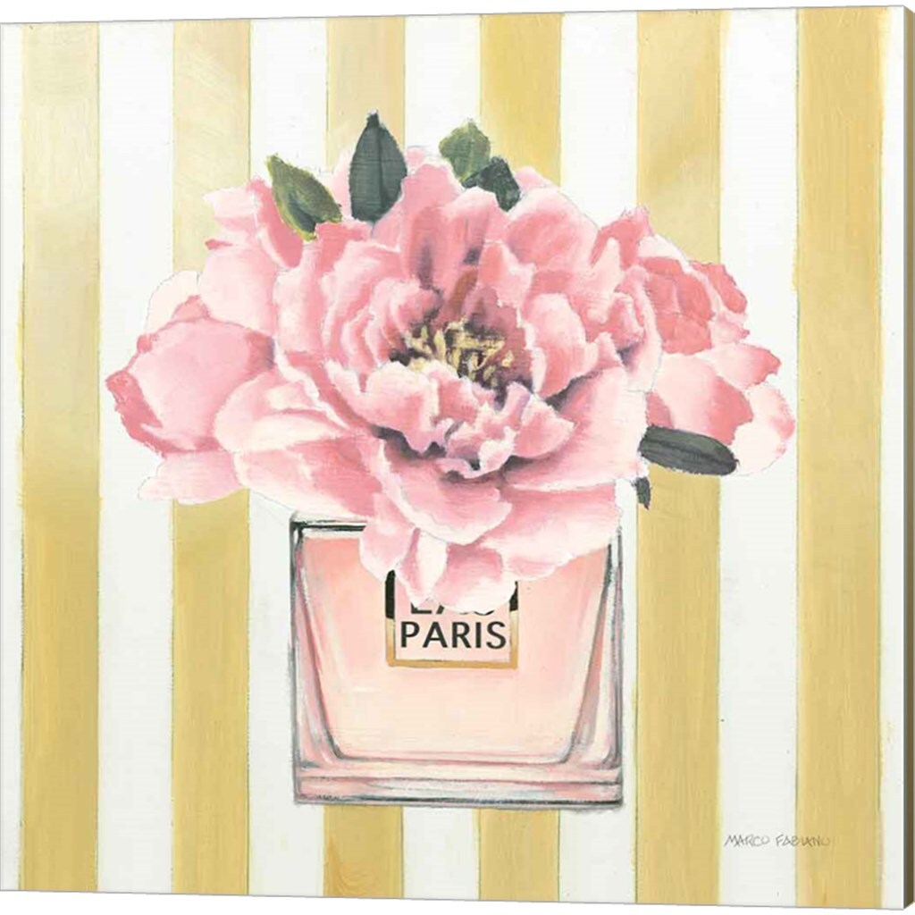 Forever Fashion & Simply Splendid Perfume by Marco Fabiano 14" x 14" Canvas Wall Art (Set of 2)