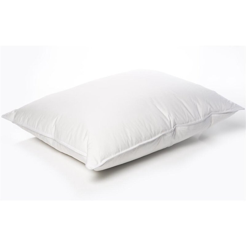 Layered Feather/Down Pillow - Queen Size