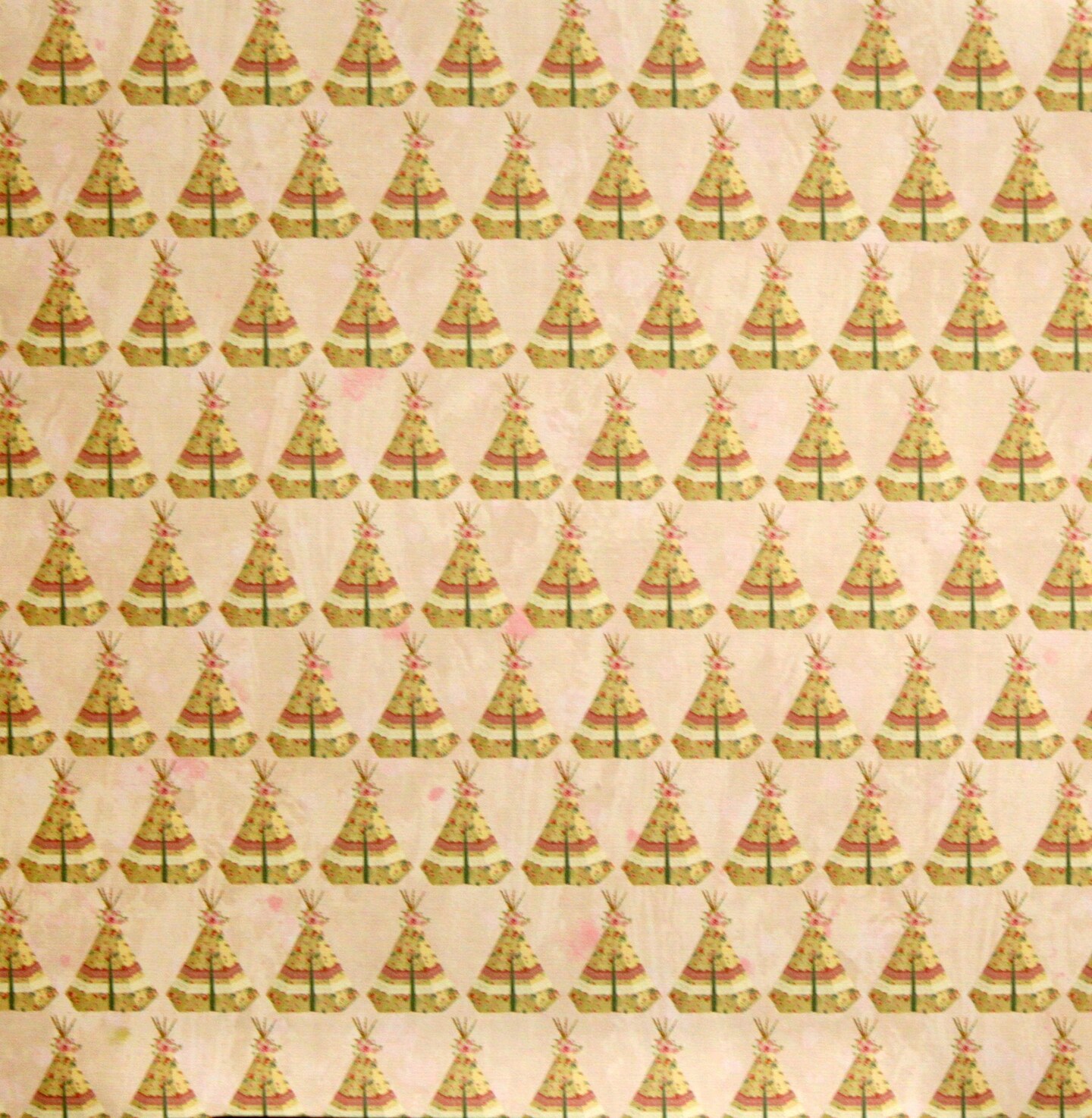 The Paper Studio 12 X 12 Boho Vibes Tee Pee&#x27;s Textured Lt. Cardstock Paper