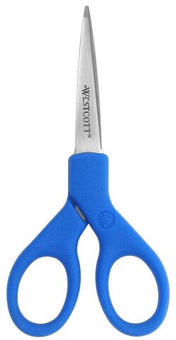  Scissors - Stainless Steel - Medium Straight - 5 inch